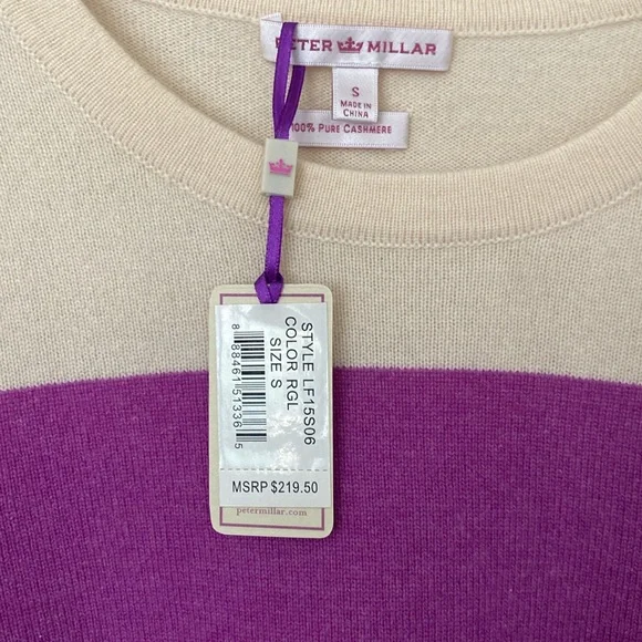 NWT Peter Millar | Small | Cashmere Sweater - Picture 3 of 5